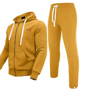 Survêtement de qualité supérieure sur mesure pour hommes, grandes tailles, marque privée, mode décontractée, deux pièces - Product Image 2