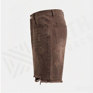 Short en jean pour homme, dernier design, respirant, confortable, tendance, décontracté, streetwear, prix raisonnable - Product Image 3