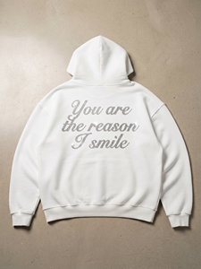 Sweat à capuche zippé pour homme, style streetwear hiver, broderie effet usé, coupe oversize, 400 gsm, pour homme et femme - Product Image 5