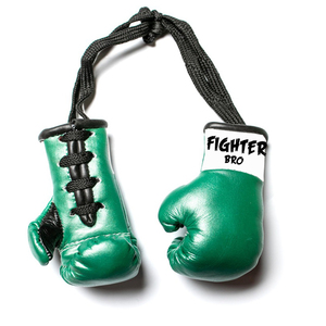 Mini Boxing Glove Keychain Artificial Leather Boxing Gloves <b>Car</b> Hanging <b>Key</b> <b>Ring</b> MMA Gift Customized Size Design Product - Product Image 6