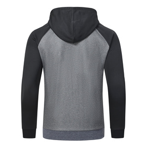 Sweatshirts à capuche en molleton de coton de qualité supérieure pour hommes Style de fermeture éclair complète à la mode directement du fabricant bangladais - Product Image 2
