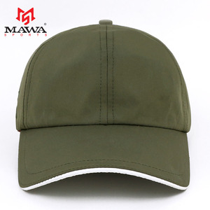 Casquettes de baseball non structurées à 6 panneaux avec logo brodé personnalisé en polyester et fermeture élastique au dos – Vente en gros - Product Image 1