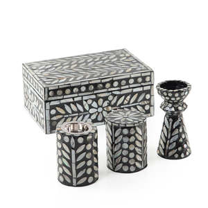 Ensemble de brûleurs à bakhoor de luxe faits à la main avec incrustations de nacre, porte-encens Mabkhara arabe haut de gamme pour Oud, décoration intérieure et cadeaux - Product Image 4