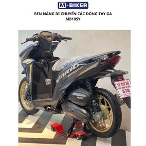 Rampes et supports pour moto MB105Y, levage léger pour les véhicules de moins de 160 kg en couleur Sn/Xm Titan - Product Image 3