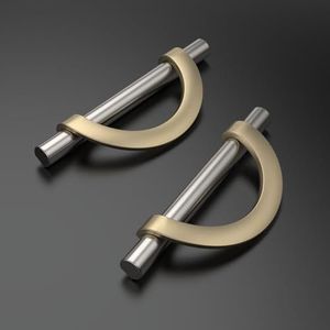 Poignée de porte en laiton de style victorien, design baroque, poignée de porte de manoir historique, style édouardien - Product Image 1
