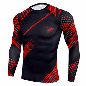 Camiseta Deportiva de Compresión para Hombre, Manga Larga, Protección contra Rozaduras, Material Suave, Evita la Irritación de la Piel - Product Image 5