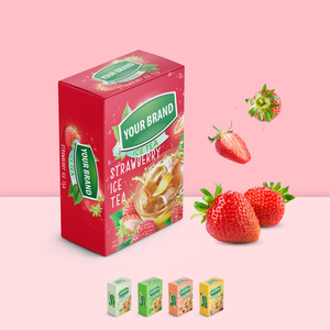 Poudre de thé glacé sans sucre, saine et végétalienne, saveur pêche, du fournisseur vietnamien – Assortiment de thés énergétiques pour une ambiance cosy - Product Image 3