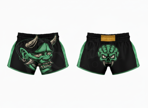 Pantalones Cortos de Boxeo Muay Thai de Diseño Personalizado, para Entrenamiento de Combate, OEM ODM, para Kickboxing, MMA, Ligeros, de Satén, Deportivos - Product Image 3
