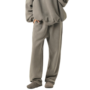 กางเกงจ็อกเกอร์ชายหญิง เอวยางยืด มีเชือกผูก ทรงตรง หลวม สบายๆ สไตล์สตรีทแวร์ รับผลิตโลโก้ตามสั่ง - Product Image 5