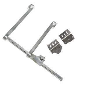 Retractor manual de costillas de grado quirúrgico con 2 cuchillas de acero inoxidable alemán, instrumentos quirúrgicos reutilizables - Product Image 1