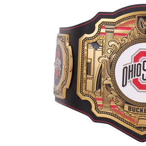 Ohio State Buckeyes Championship Belt Customizable Wrestling Belt High Quality Collectible Sports Title Belt for Fans - Product Image 5