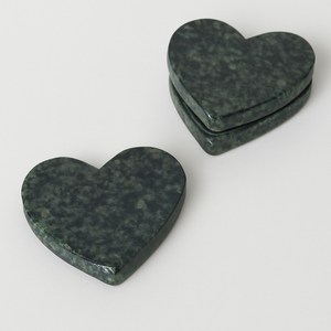 Posavasos de Mármol en Forma de Corazón de Alta Calidad para Mesas de Café, Mesas de Comedor, Sala de Estar, Bodas, Personalizables, de Piedra Natural - Product Image 2