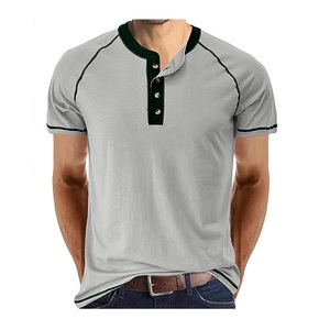 Export oriented oversize stylish <b>Mens</b> Fashionable Solid Color O Neck T <b>Shirts</b> Custom Design Casual Short Sleeve T <b>Shirts</b> For <b>Men</b> - Product Image 4