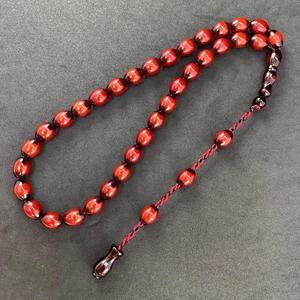 Cuentas de Resina Sabr para Tasbih, Figura Islámica de Adoración, Accesorio de Oración Musulmán Hecho a Mano, Tema de Ángel con Forma de Búho - Product Image 1