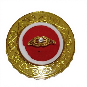 22k Solid Gold <b>Ring</b> For Men/Women Authentic Handcrafted Ethnic Indian Jewelry Genuine Fancy Party Bridal Wear <b>Statement</b> Piece - Product Image 1