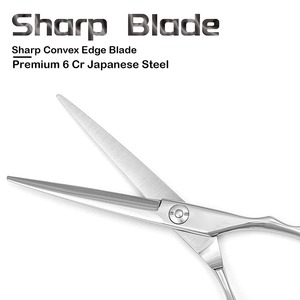 Tijeras de Peluquería de Acero Inoxidable, Tijeras de Entresacar de Acero Inoxidable Afiladas como Cuchillas de Barbero, Precio de Fábrica, Belleza - Product Image 3