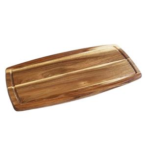 Planche à découper en bois avec rainure pour le jus, bloc à découper personnalisé, planche à découper réversible, planche à servir pour la charcuterie, planche à découper pour la cuisine - Product Image 1
