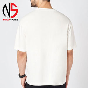 Camisetas Personalizadas al por Mayor para Hombre, de Manga Corta, Estilo Vintage, 230 g/m², de Poliéster/Algodón, Fabricantes de Camisetas con Etiqueta Personalizada - Product Image 3