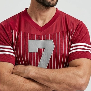 OEM American Football Jersey for Men Custom Logo Design Youth American Football Jersey Wholesale Men's Sports Football Jersey - Product Image 3
