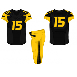 Uniforme de Fútbol Americano Personalizado de Alta Calidad, Conjunto de Equipamiento de Fútbol Sublimado Resistente - Product Image 4