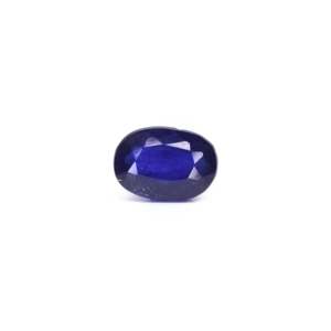 Loose 55 Carat Oval Cut Blue Sapphire Gemstone for Fine Jewelry - Product Image 1