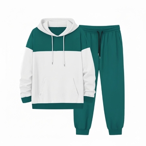 Conjunto Deportivo para Hombre al por Mayor, Conjuntos Deportivos de Diseño Personalizado, Sudadera con Capucha, Pantalones Deportivos, Conjuntos Deportivos de 2 Piezas - Product Image 1