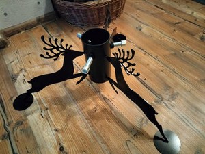 Premium Metal Xmas <b>Tree</b> Stand Strong Base Support for Real Christmas <b>Trees</b> - Product Image 3