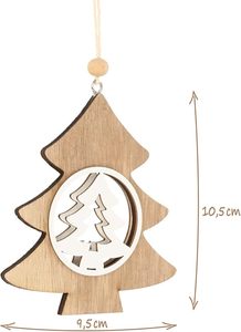 Fabricant OEM de centre de table de Noël grand format, avec un design festif traditionnel, pour la décoration de table à manger. - Product Image 3