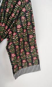 Robe kimono en coton à imprimé floral : tenue de plage bohème - Product Image 3