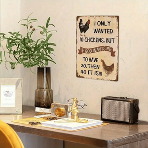 CIFbuy Targa in Alluminio Stile Rustico Vintage 8x12 Pollici (20.3x30.5cm) con TikTok per Servizio Ritiro Temu - Product Image 6