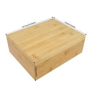 Limited Stock Home Decor Kitchen Spice <b>Box</b> Container Square Wooden 9-in-1 Masala Dabbab Spices <b>Gift</b> <b>Hamper</b> Dishwasher Safe - Product Image 3