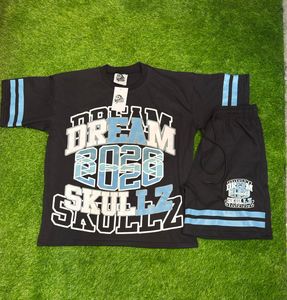 Custom Made Regular Fit Men Street Style Solid Screen Printed Quick Dry 100% Cotton Summer <b>Shorts</b> <b>Set</b> - Product Image 1