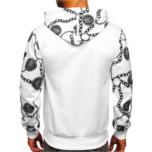 Nouveaux sweats à capuche décontractés d'hiver 2026 personnalisés avec impression par sublimation, respirants et à enfiler - Product Image 2