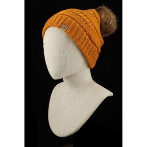 Berretto Halo Super con Pompon in Finta Pelliccia, Accessorio Invernale di Qualità Premium - Product Image 5