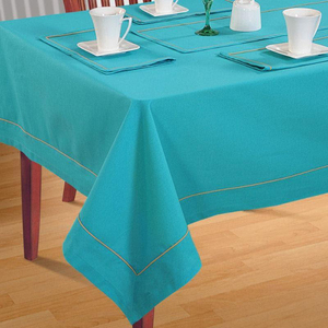 Exporter Quality Customized Outdoor Picnic Table Cloth Embroidered <b>Tablecloth</b> with Private Logo - Product Image 4