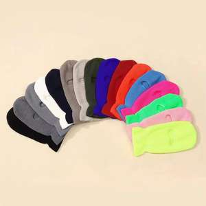 Pasamontañas de Forro Polar Térmico Cortavientos con Logotipo Personalizado 2026 para Mujer, Máscara Facial Completa para Esquí - Product Image 4