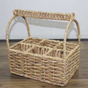 Artex Dong thap ตะกร้าหญ้าทะเลทำด้วยมือหัตถกรรมทอผ้าผักตบชวาธรรมชาติ - Product Image 6