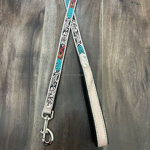 Correa de Cuero Vacuno Hecha a Mano para Perros, Correa de Cuero Vacuno para Entrenamiento y Paseo para Perros Medianos y Grandes, Suministros para Mascotas, Correas Resistentes para Perros - Product Image 5