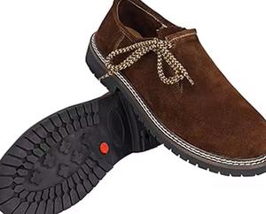 รองเท้าลำลองหนังแท้สีน้ำตาลสำหรับผู้ชาย น้ำหนักเบา สวมใส่สบาย เหมาะสำหรับใส่ทำงาน - Product Image 1