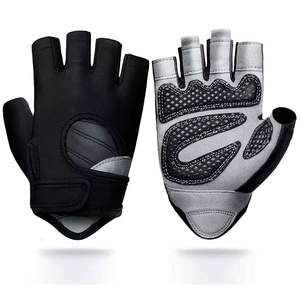 Gants de musculation en cuir personnalisés avec logo, style tendance, confortables, imperméables, respirants, pour la musculation, la force athlétique, l'entraînement et le fitness - Product Image 4