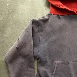 Sudadera con Capucha Extra Grande para Hombre, Color Sólido, Felpa de Algodón Ecológica, Diseño Casual con Bolsillos, Estampado 3D, para Otoño - Product Image 5