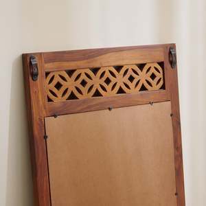Handcrafted Wooden <b>Wall</b> <b>Mirror</b> Frame Decorative Rustic <b>Wall</b> Mounted <b>Mirror</b> for Living Room Bedroom Entryway - Product Image 6