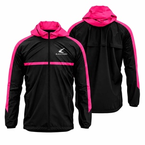 Chaqueta Cortavientos de Invierno para Hombre, Personalizada al por Mayor, Impermeable, con Capucha, de Tejido Softshell, con Logotipo Frontal, Transpirable y de Secado Rápido - Product Image 3