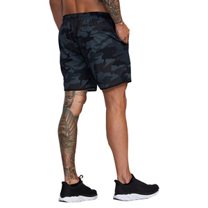 Pantalones Cortos Deportivos para Hombre 2026, Estilo Urbano, 100% Poliéster, Cintura Media, Cierre Elástico, Sólidos, Antiarrugas, Impermeables, Transpirables, de Secado Rápido - Product Image 4