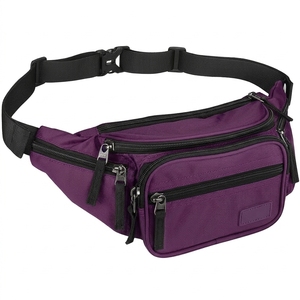 Riñonera de nailon con estampado personalizado de diseñador, bandolera impermeable de moda para deportes al aire libre, correr, estilo elegante para perros - Product Image 3