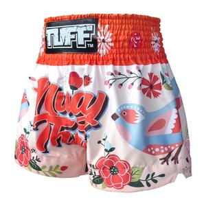Shorts de boxe unisexes personnalisés OEM, sublimation, Jiu Jitsu, arts martiaux, satin, taille à cordon, respirant, vente en gros OEM - Product Image 1