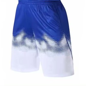Conjunto de Camiseta de Baloncesto sin Mangas Azul, Nombre del Equipo Personalizado, Número 12, Impresión Sublimada, Absorbe la Humedad, Cintura Elástica Ecológica - Product Image 4