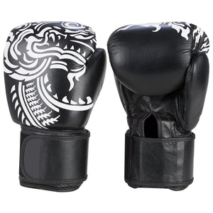 Custom Made Punching Gloves PU Leather Durable Padding Adjustable <b>Wrist</b> <b>Strap</b> for Adult Fitness - Product Image 5