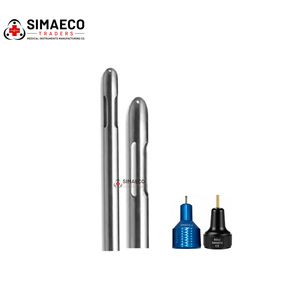 Cannule d'aspiration générale Mercedes 60cc avec embout Toomey en acier inoxydable allemand, finition miroir et satinée, qualité supérieure - Product Image 1
