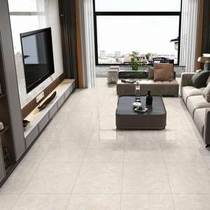 Vistaar Carreaux de porcelaine de qualité supérieure 600x600 HD Glacier Brown Surface brillante en cristal poli semblable à du bois pour brique réfractaire extérieure - Product Image 5